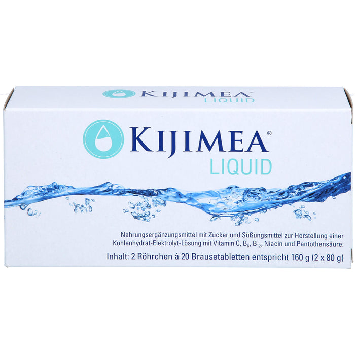 KIJIMEA Liquid Brausetabletten, 40 pcs. Tablets