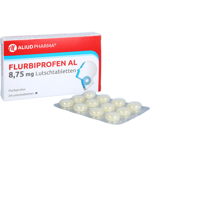 Flurbiprofen AL 8,75 mg Lutschtabletten, 24 pcs. Tablets