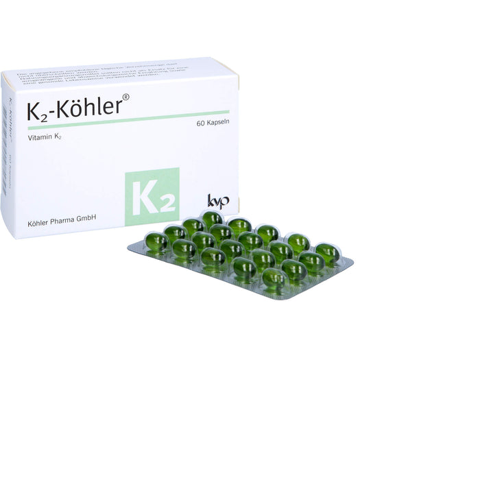 K2-Köhler Vitamin K2 Kapseln, 60 St. Kapseln