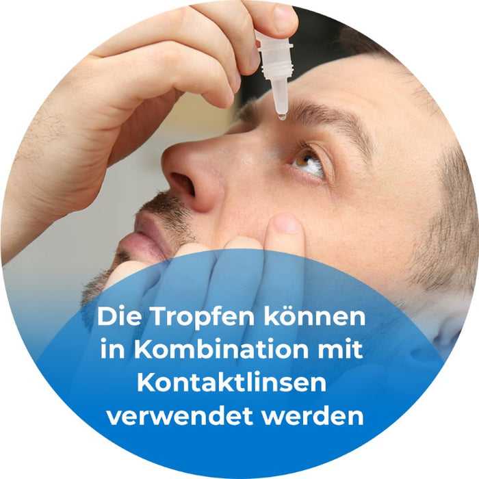 OCUTEARS Hydro+ Augentropfen bei beanspruchten Trockenen Augen mit Hyaluronsäure, 10 ml Lösung