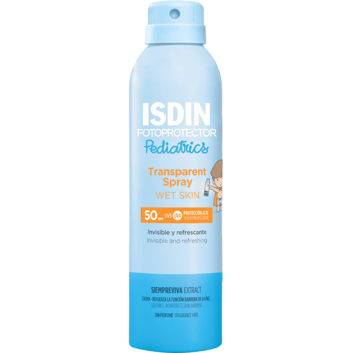 ISDIN Fotoprotector Pediatrics Wet Skin Spr.SPF 50, 250 ml Lösung