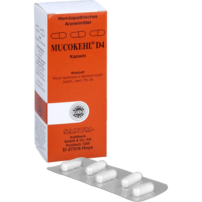 MUCOKEHL D4 Kapseln, 20 pc Capsules