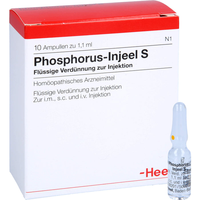 Phosphorus-Injeel S Ampullen, 10 pc Ampoules