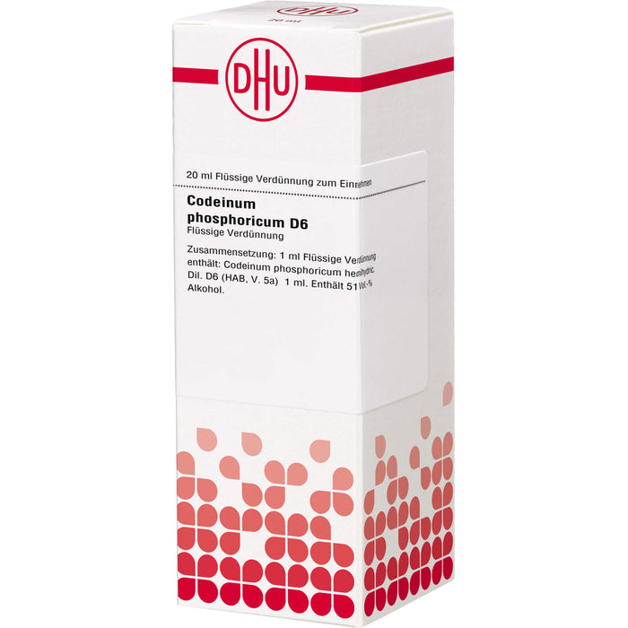 Codeinum phosphoricum D6 DHU Dilution, 20 ml DIL