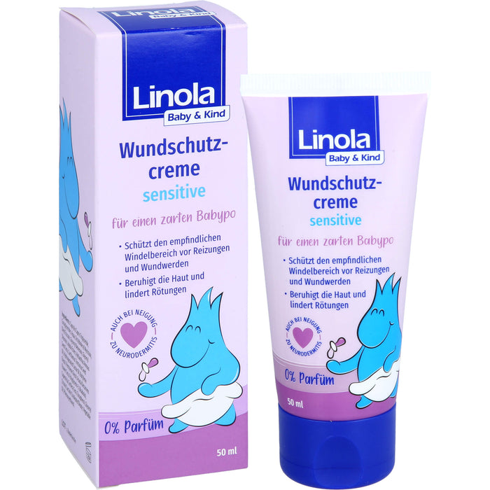 Linola Baby&Kind Wundschutzcreme sensitive, 50 ml CRE