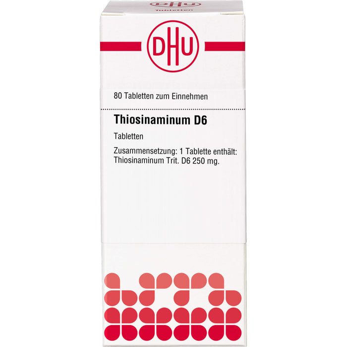 Thiosinaminum D6 DHU Tabletten, 80 St TAB