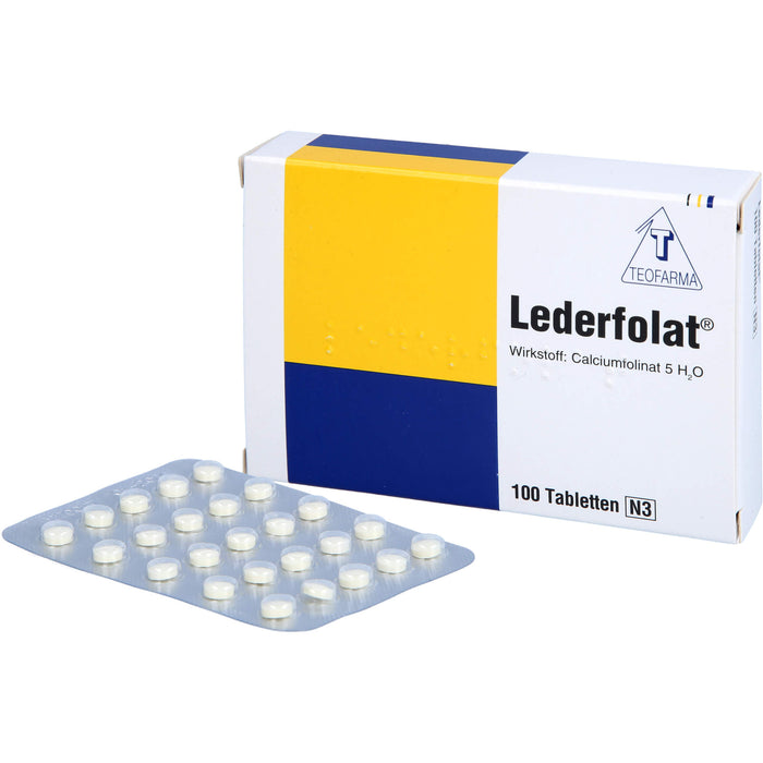 Lederfolat 6,35 mg Tabletten, 100 pcs. Tablets