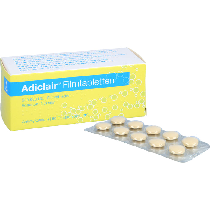 Adiclair Filmtabletten Antimykotikum, 50 pc Tablettes