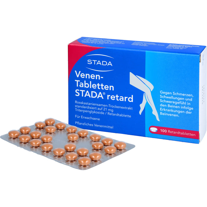 Venen-Tabletten STADA retard, Retardtabletten, 100 St. Tabletten