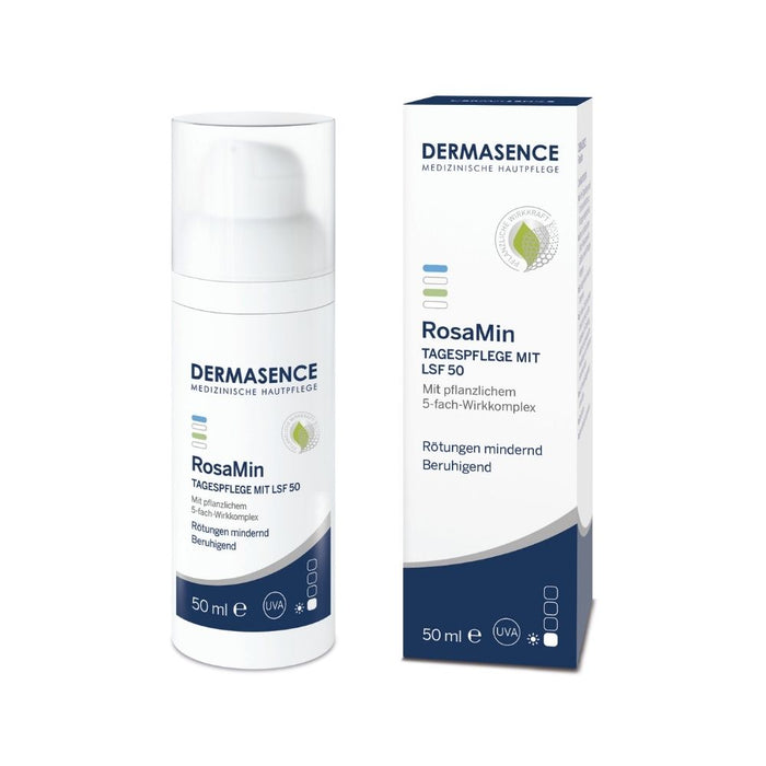 Dermasence RosaMin Tagespflege LSF 50, 50 ml Cream