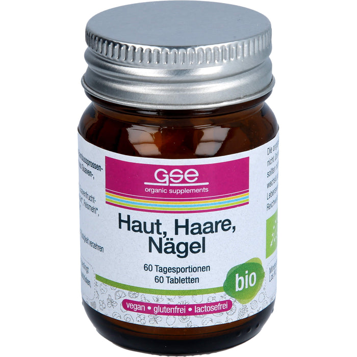 GSE phyto vitamins Haut, Haare, Nägel Komplex Tabletten, 60 pc Tablettes