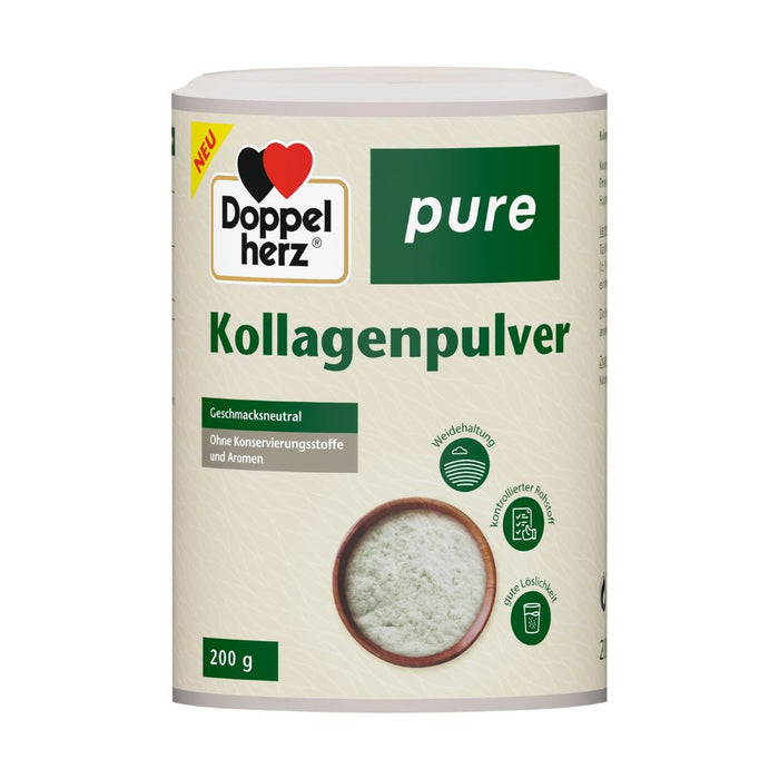 Doppelherz pure Kollagenpulver, 200 g Pulver