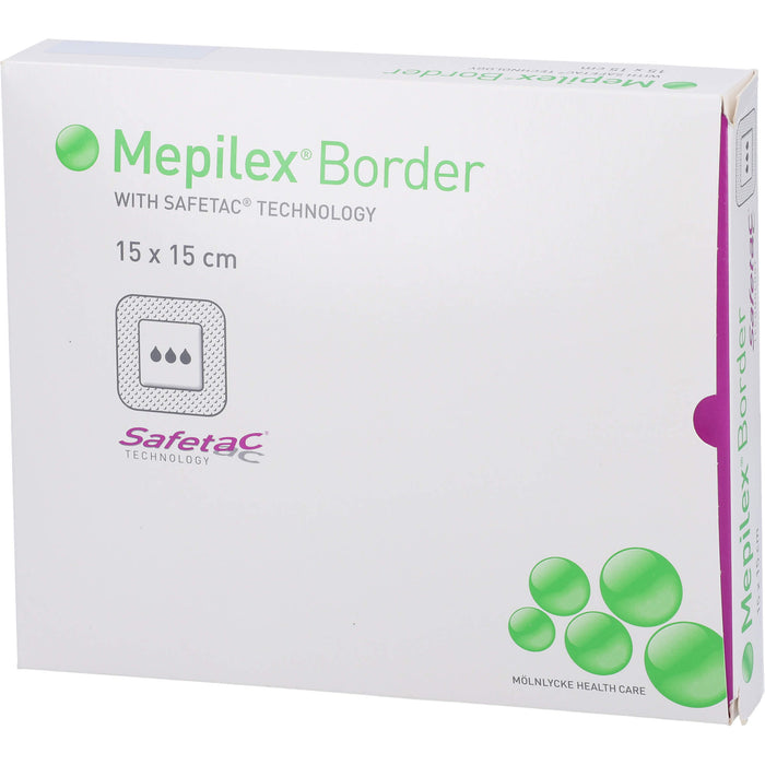 MEPILEX Border Schaumverband 15x15 cm, 10 St VER