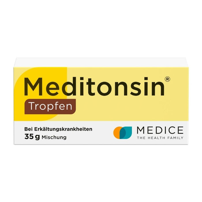 Meditonsin Tropfen bei Erkältungskrankheiten, 35 g Lösung