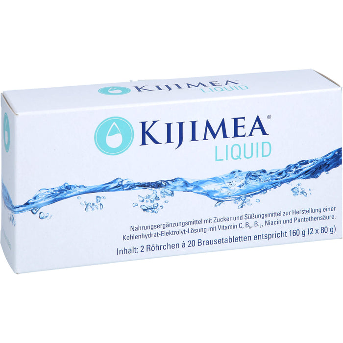 KIJIMEA Liquid Brausetabletten, 40 St. Tabletten