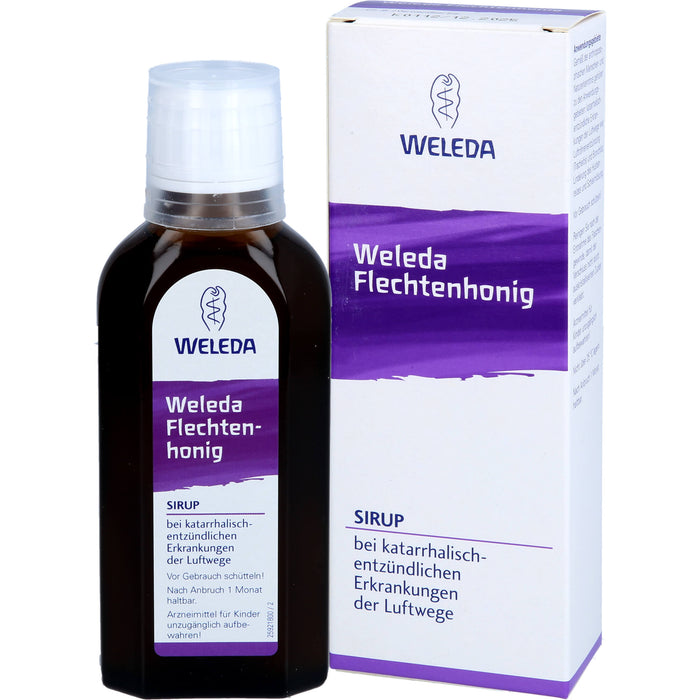 WELEDA Flechtenhonig Sirup, 100 ml Solution