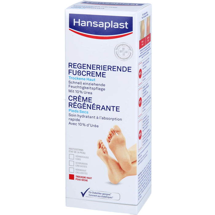 Hansaplast Fußcreme 10% Urea, 100 ml CRE