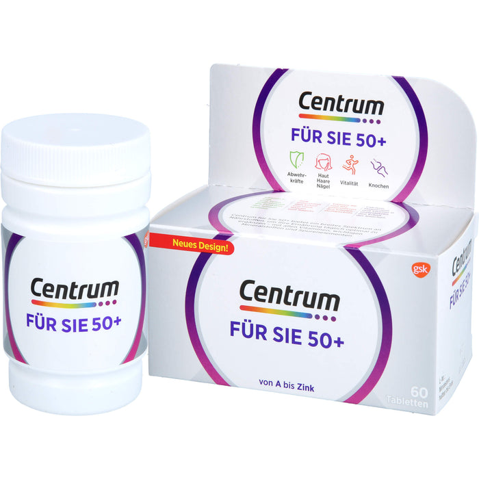 Centrum für Sie 50+ Tabletten, 60 St. Tabletten