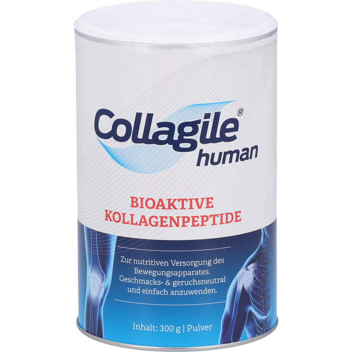 Collagile Human Pulver zur nutritiven Versorgung des Bewegungsapparates, 300 g Powder