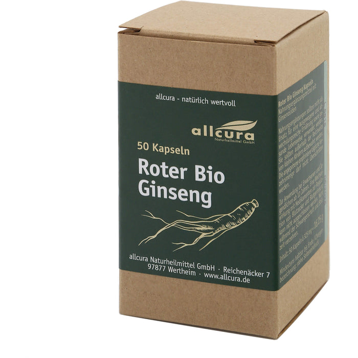 Roter Bio Ginseng, 50 St KAP