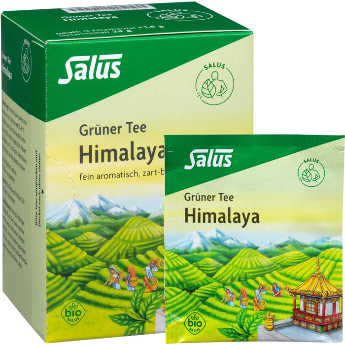 Grüner Tee Himalaya bio Salus, 15 St FBE