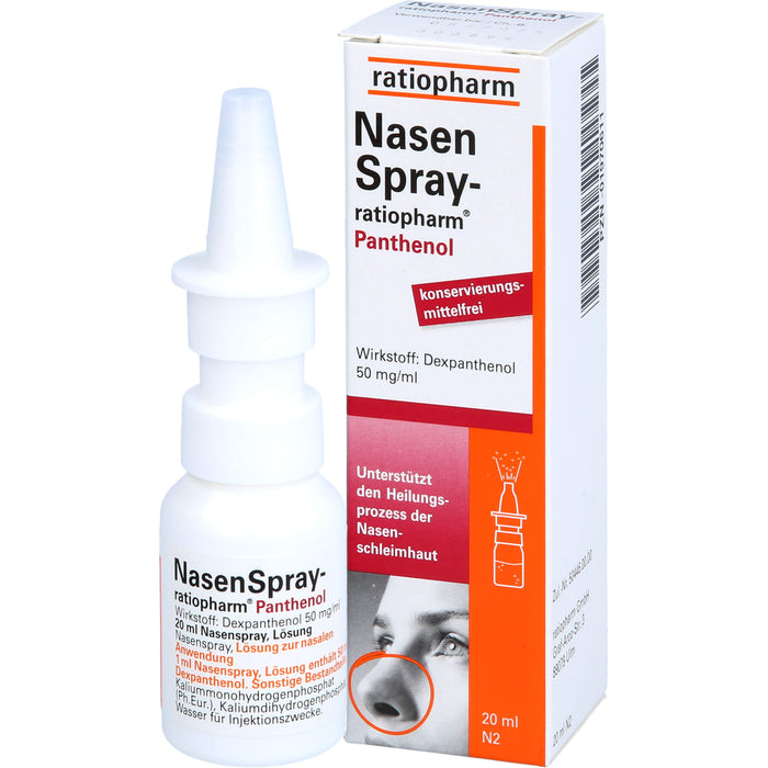 NasenSpray-ratiopharm Panthenol, 20 ml Lösung